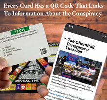 Load image into Gallery viewer, Conspiracy Theory Trivia Board Game - ShopNeddy

